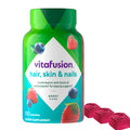 Vitafusion Gorgeous Hair, Skin Nails Gummies – Raspberry 100ct