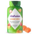 Vitafusion Power Zinc Gummy Vitamins – Immune Support, Strawberry Tangerine, 90 Count