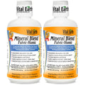 Vital Earth Minerals Fulvic Humic Mineral Blend Liquid 2-Pack – 70+ Trace Minerals & Electrolytes