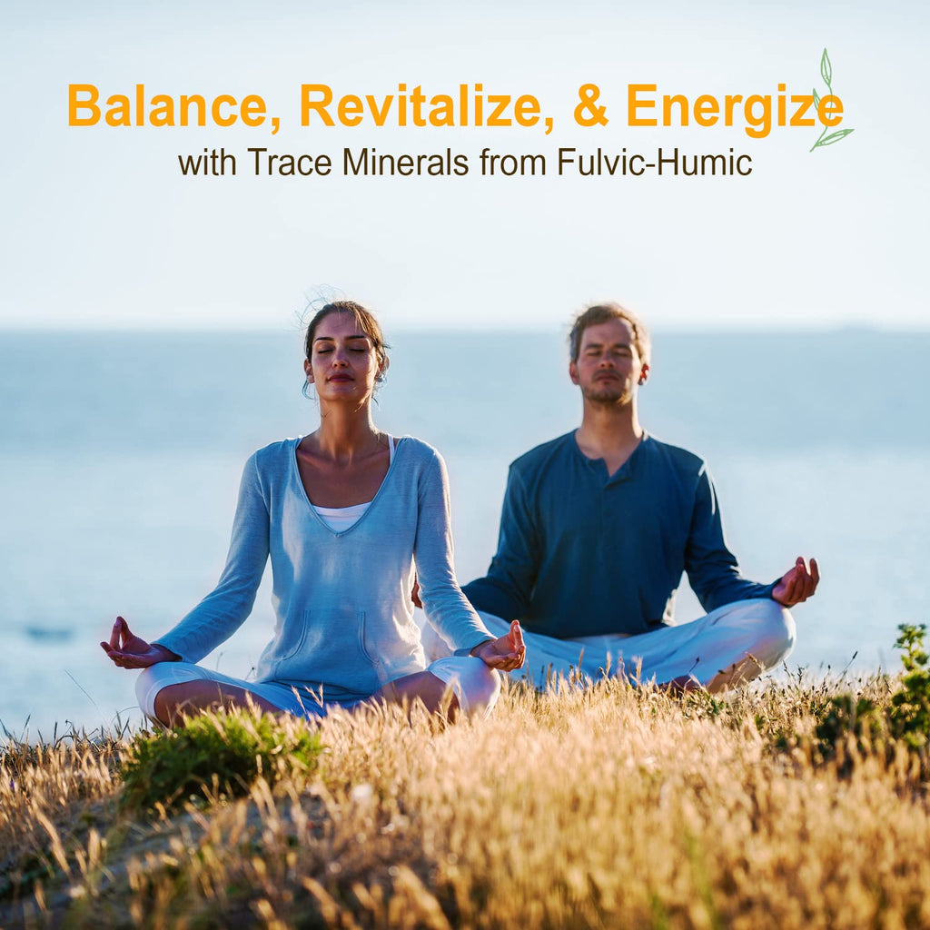 Vital Earth Minerals Fulvic Humic Mineral Blend Liquid 3-Pack – 70+ Trace Minerals, Electrolytes for Energy, Balance & Recovery