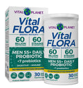 Vital Flora Men 55+ Daily Probiotic - 60B CFU, 60 Strains | Vital Planet