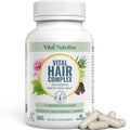 VITAL NUTRITIVE Vital Hair Complex – Biotin & Vitamin B Hair Vitamins for Women & Men (Hormone-Free, Gluten-Free)