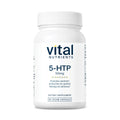 Vital Nutrients 5-HTP 50mg (5-HTP) – Vegan Serotonin Support • Sleep & Stress • 60 Capsules