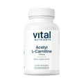Vital Nutrients Acetyl L-Carnitine 500mg – Brain & Cognitive Support | Vegan, Non-GMO | 60 Capsules
