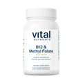 Vital Nutrients B12 & Methyl Folate – Vegan 5-MTHF + B12 | 100 Capsules