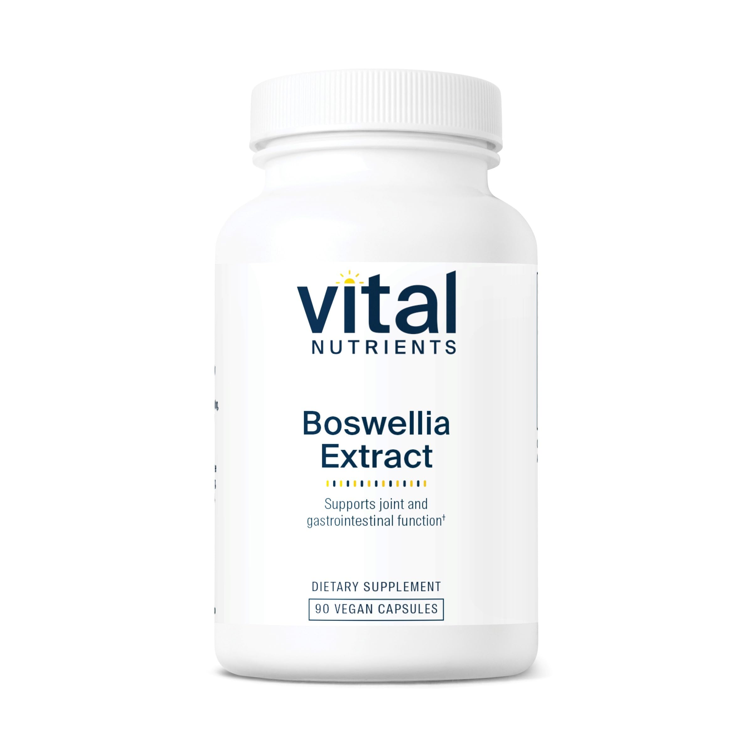 Vital Nutrients Boswellia Extract 400mg | Boswellia Capsules for Joint, Immune & Digestive Health | Gluten Free, Non-GMO | 90 Capsules