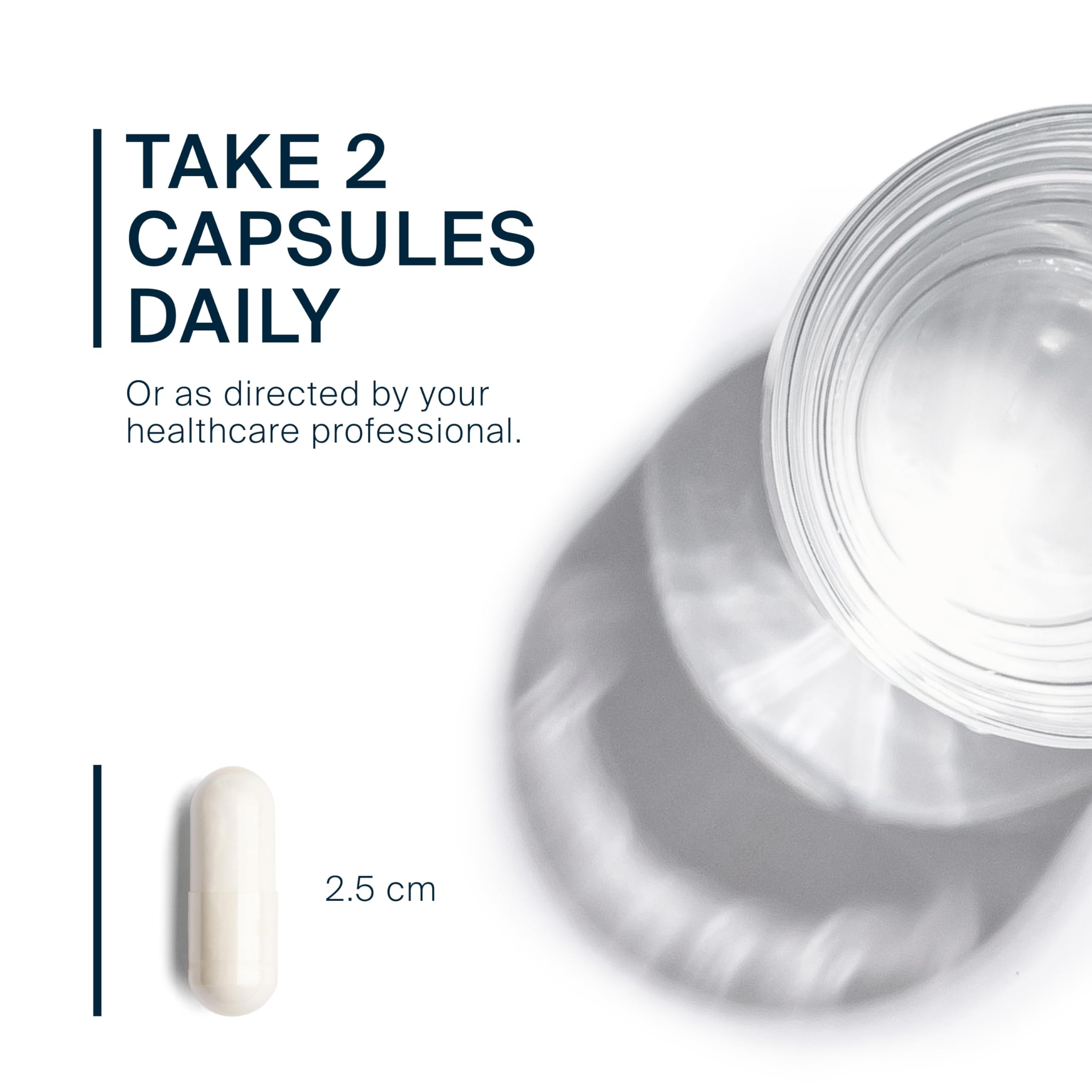 Vital Nutrients - Citicoline - Mental Focus and Attention - 60 Vegetarian Capsules per Bottle - 250 mg