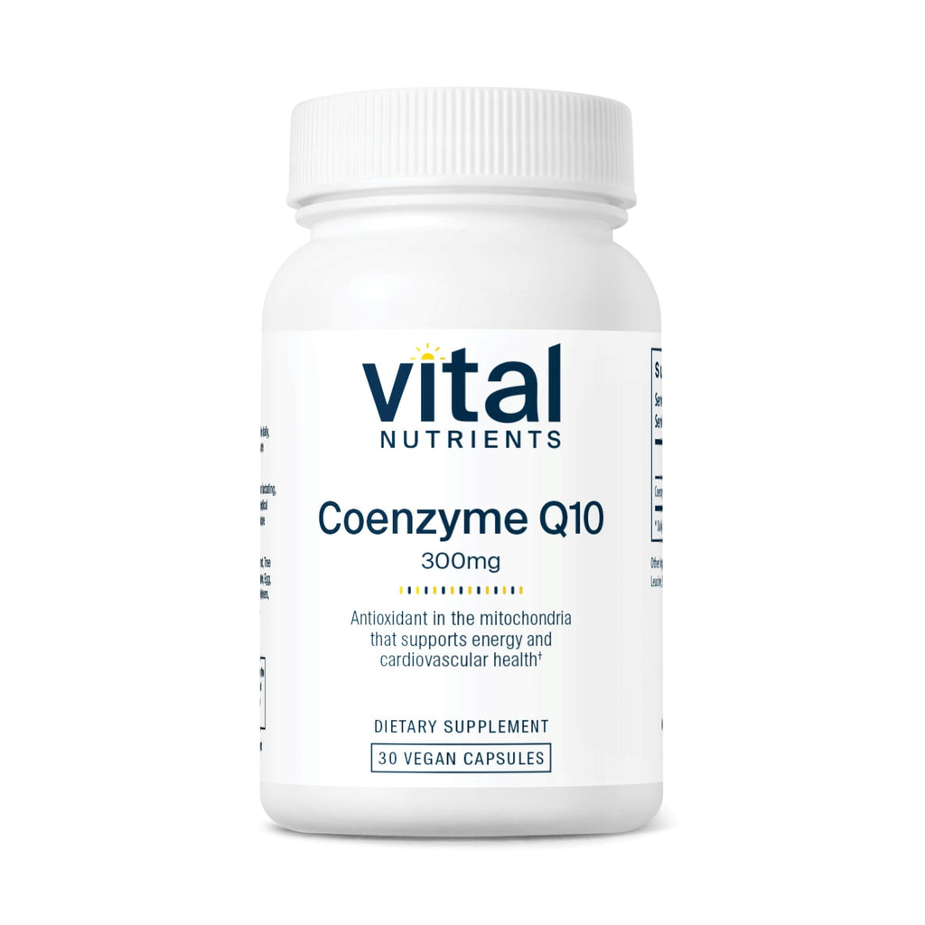 Vital Nutrients CoQ10 300mg | Vegan Supplement for Heart Health & Energy | 30 Capsules