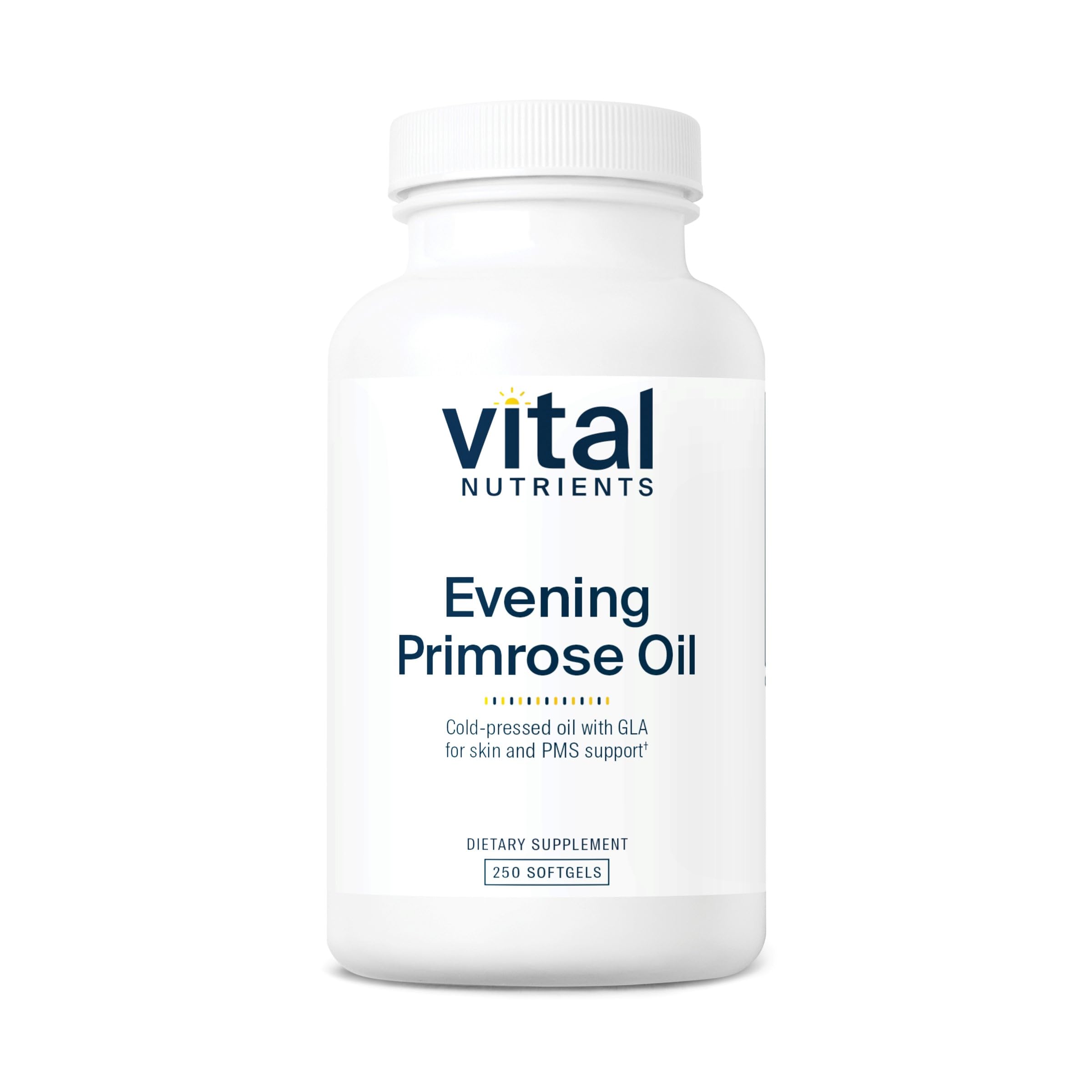 Evening Primrose Oil 1000mg – Vital Nutrients | 250 Softgels