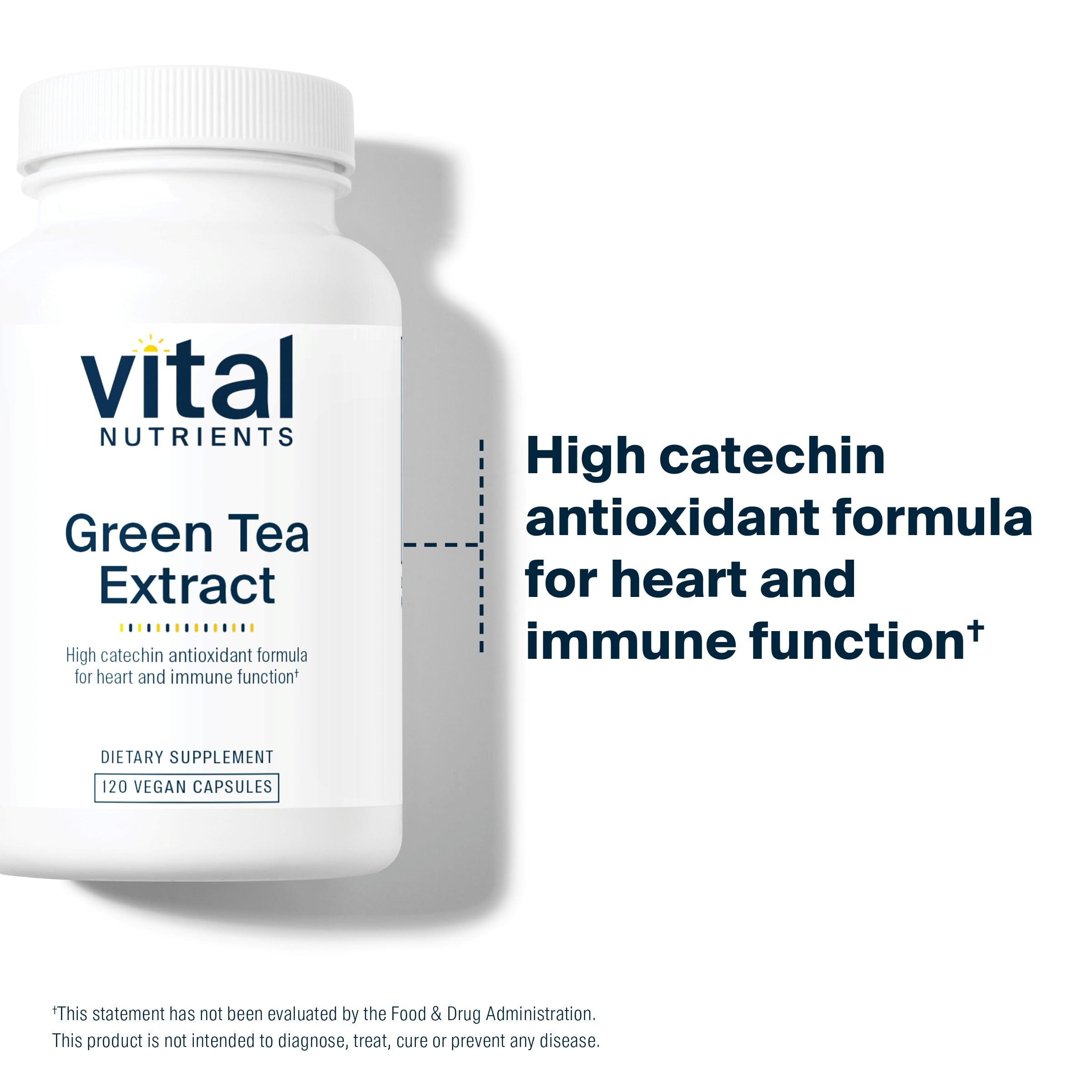 Vital Nutrients Green Tea Extract 550mg – Antioxidant for Heart & Immune Health*