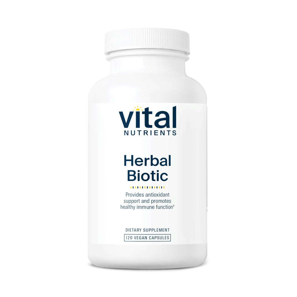 Vital Nutrients Herbal Biotic | Immune Support & Antioxidant (120 Caps) | Gluten, Dairy & Soy Free
