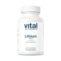 Vital Nutrients Lithium Orotate | Vegan Lithium Supplements for Memory, State of Mind, and Behavioral Health* | 20mg | Gluten, Dairy, Soy Free | 90 Capsules