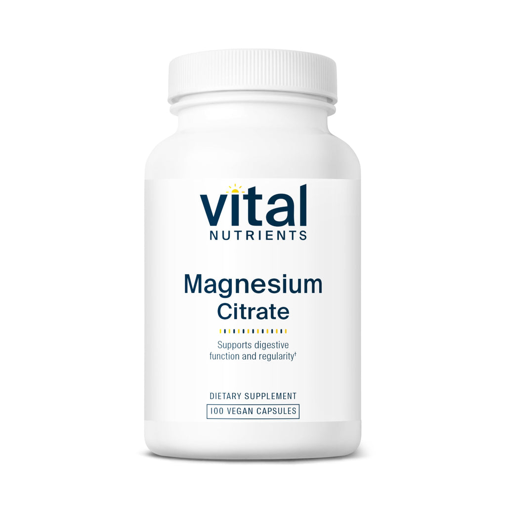 Vital Nutrients Magnesium Citrate 150mg – Supports Sleep, Relaxation & Health | Vegan, Gluten & Dairy Free | 100 Capsules