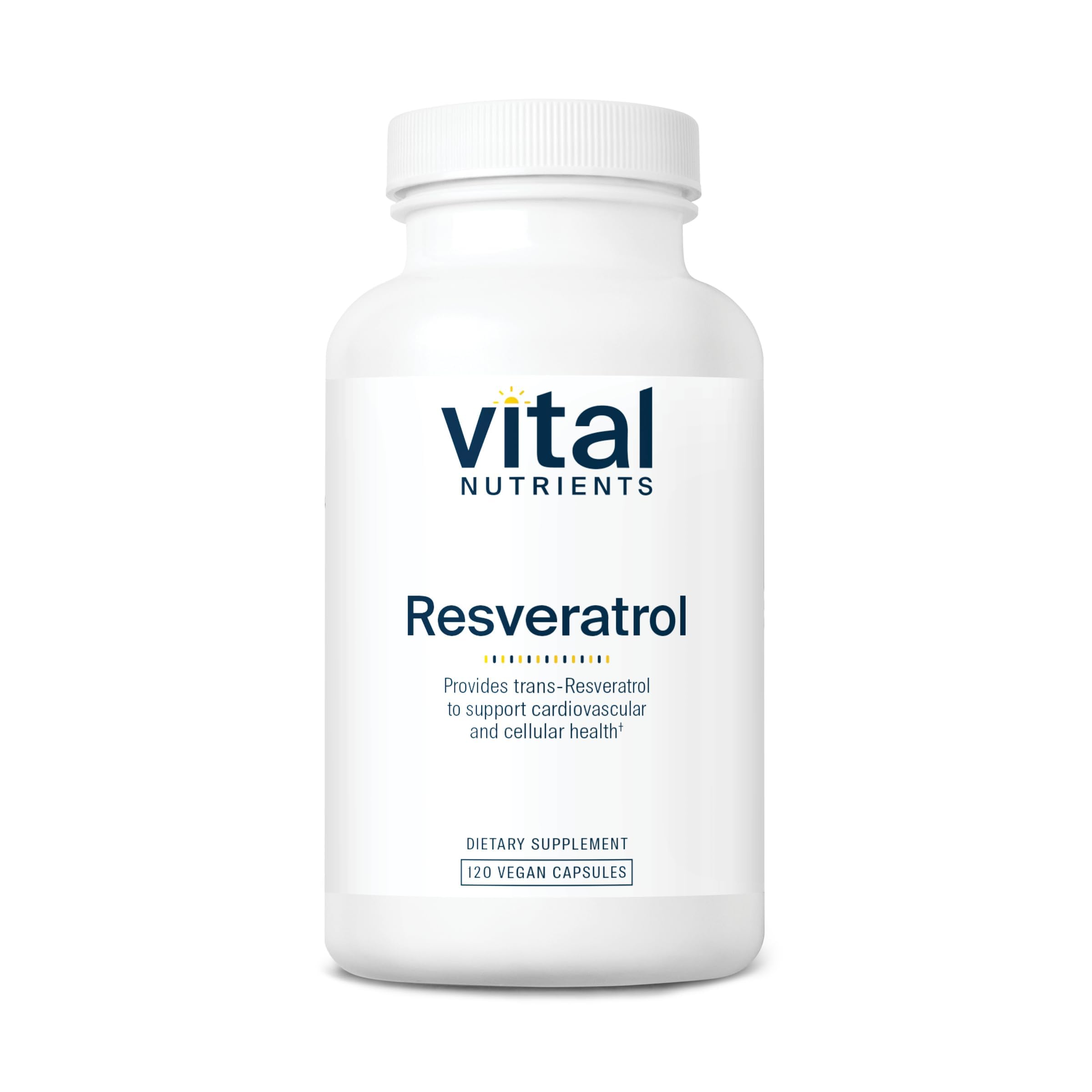 Vital Nutrients Resveratrol | Ultra High Potency Trans-Resveratrol 250 mg | Vegan, Non-GMO | 120 Capsules