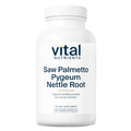 Vital Nutrients Saw Palmetto with Pygeum & Nettle Root – Vegan Prostate Support, 120 Capsules