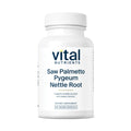 Vital Nutrients Saw Palmetto with Pygeum & Nettle Root – Vegan Prostate Support, 60 Capsules