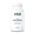 Vital Nutrients Ultra Pure Fish Oil 675 | High DHA Omega-3 (90 Softgels, Lemon)