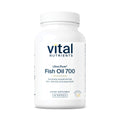 Vital Nutrients Ultra Pure Fish Oil 700 | High EPA & DHA | Lemon | 60 Softgels