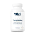 Vital Nutrients Ultra Pure Fish Oil 800 – High EPA & DHA Omega-3, Lemon, 90 Softgels