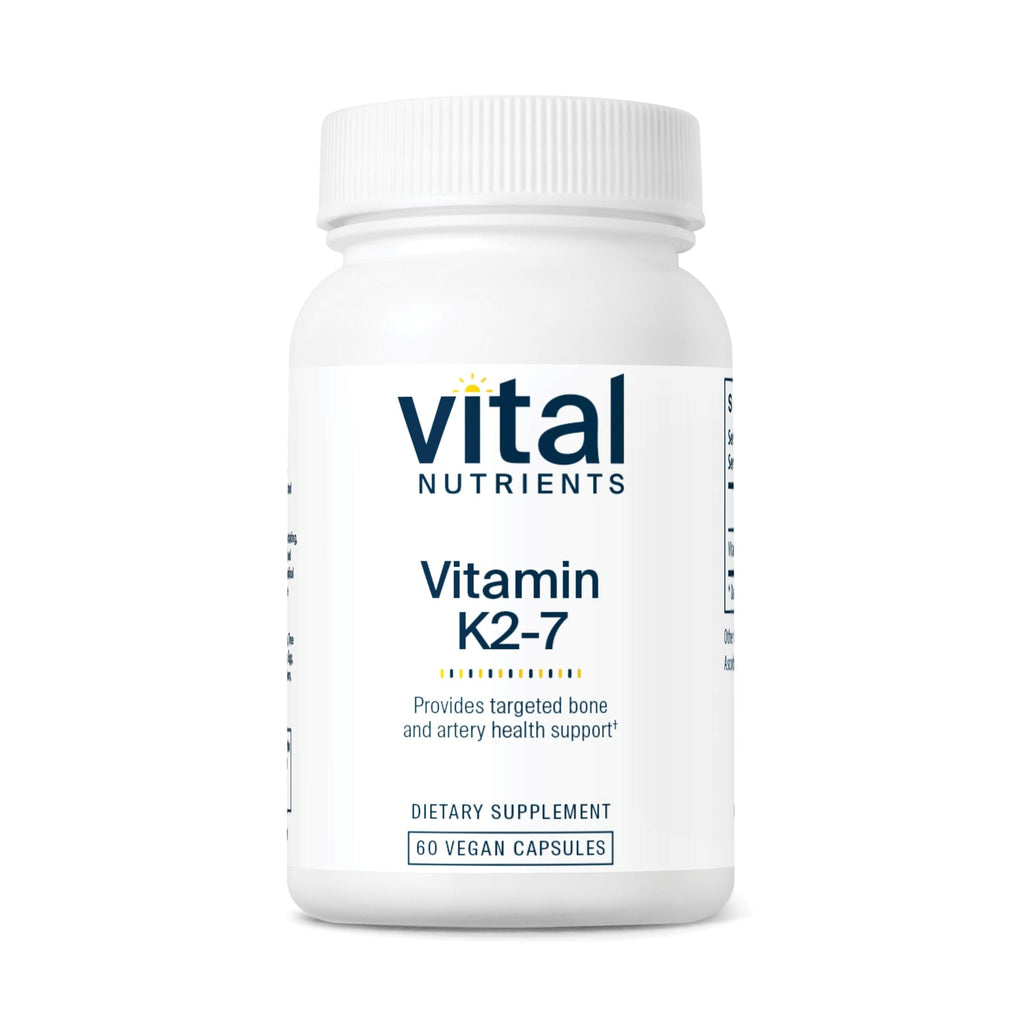 Vital Nutrients Vitamin K2-7 MK7 | Vegan, Non-GMO | 60 Capsules