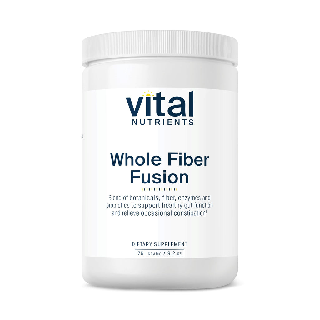Vital Nutrients Whole Fiber Fusion Powder – Natural Dietary Fiber (Vegetarian) 261 g