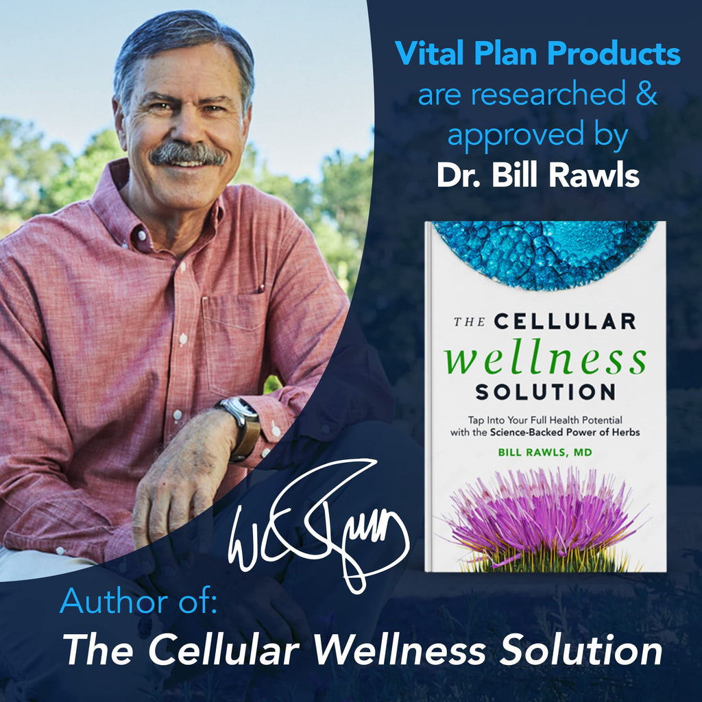 Vital Plan HPA Balance Adrenal Support - Dr. Bill Rawls | Sensoril Ashwagandha