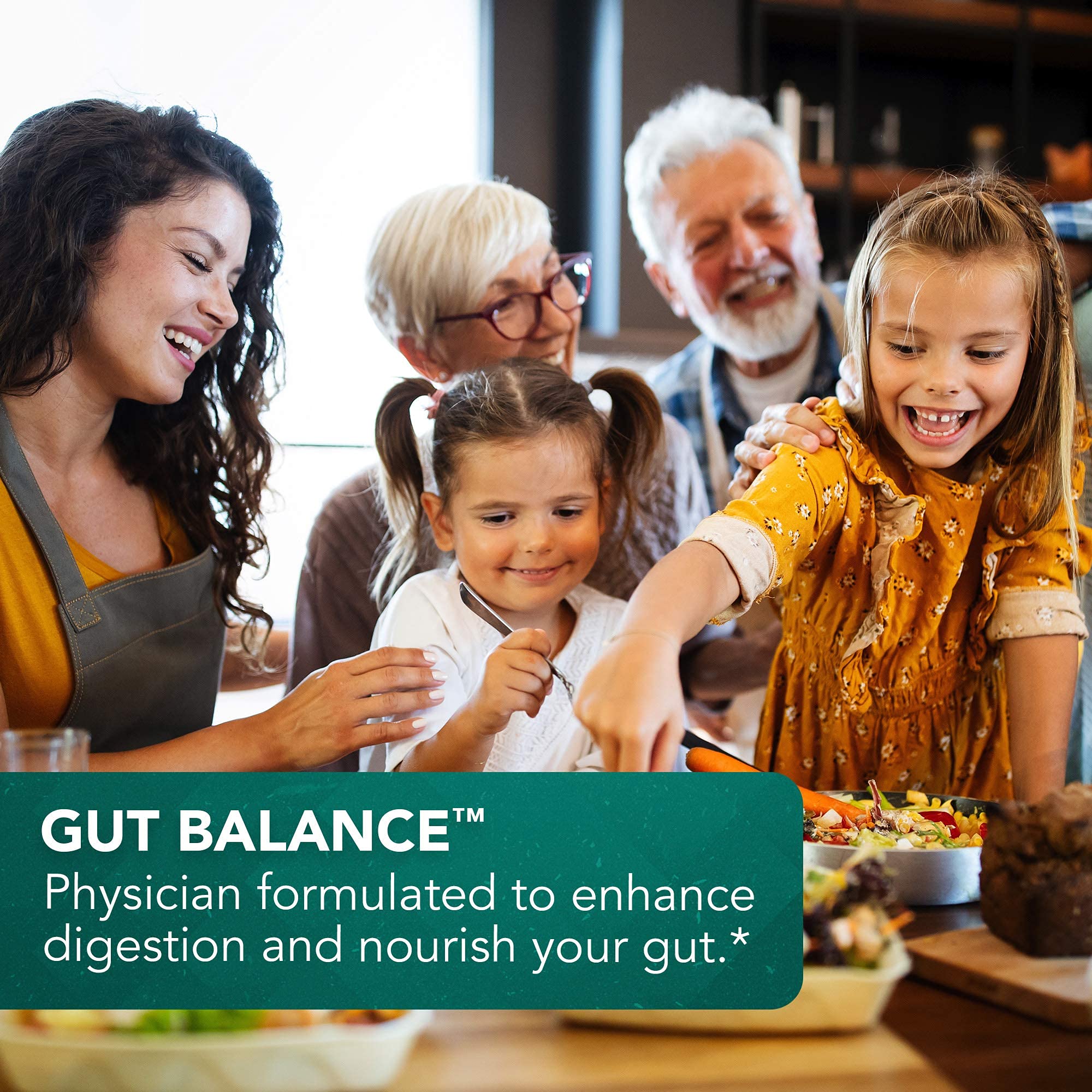 Vital Plan Gut Balance Supplement by Dr. Bill Rawls – Digestive Health Support (180 Capsules)