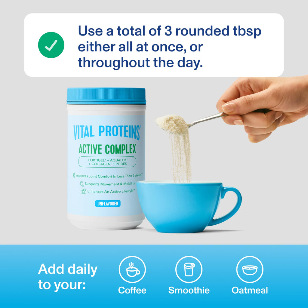 Vital Proteins Active Complex – 20g Collagen for Joint Health