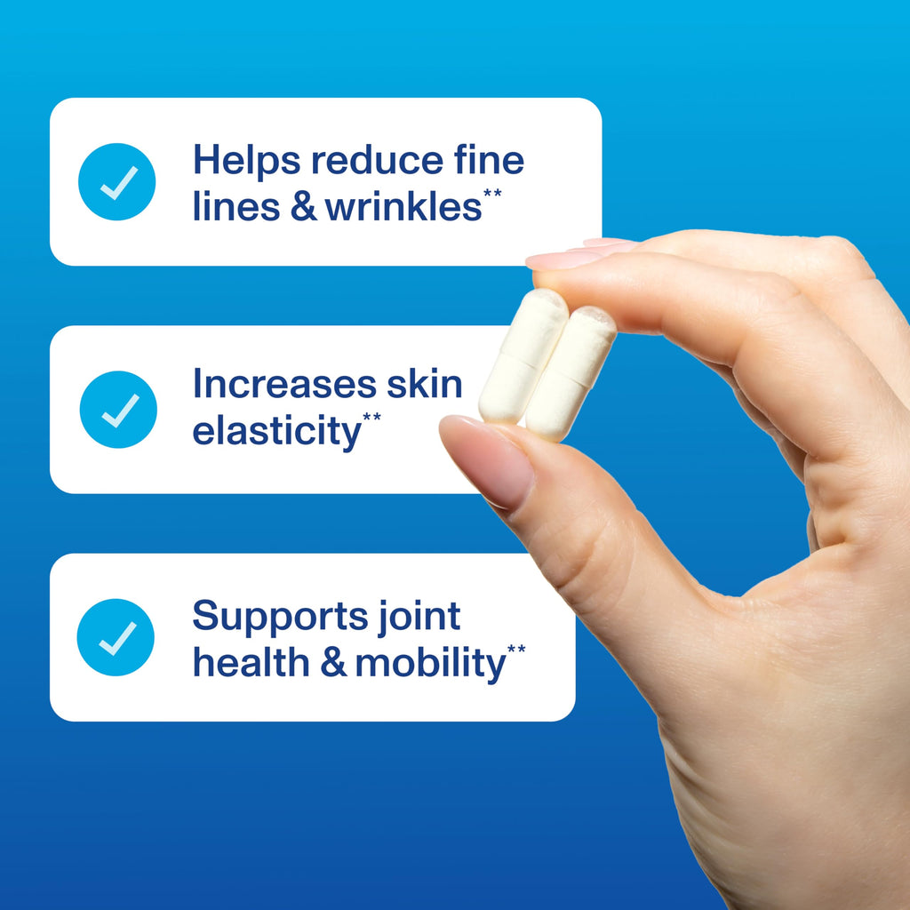 Vital Proteins Enhanced Collagen Complex Capsules with BioCell – Skin & Joints (60 Ct)