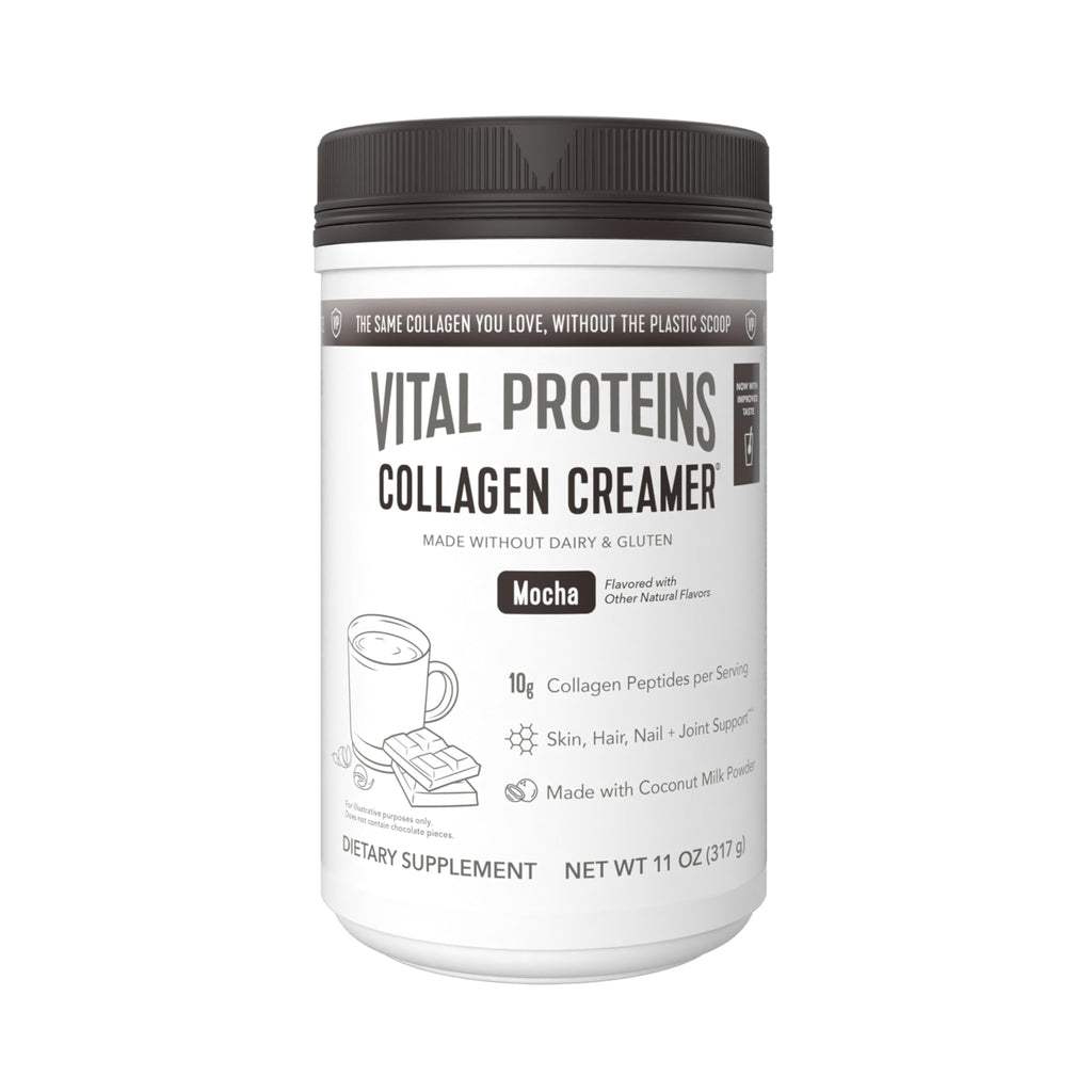 Vital Proteins Collagen Peptides Powder – Mocha Coffee Creamer for Hair, Skin & Nails Support | 11.2 oz