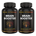 Vital Vitamins Brain Booster (2-Pack) — Memory & Focus Nootropics, Caffeine-Free