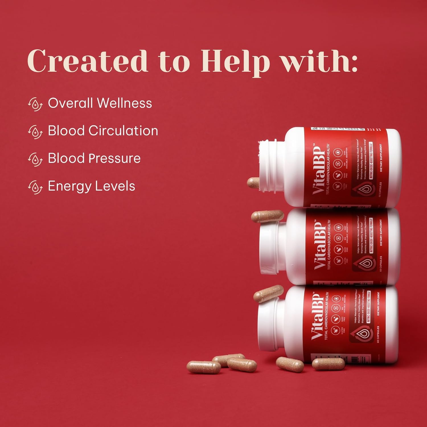 VitalBP 4 Pack – Supports Normal Blood Pressure & Circulation