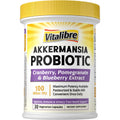 Vitalibre Akkermansia Probiotics 100B TFU - Pasteurized Muciniphila + Cranberry