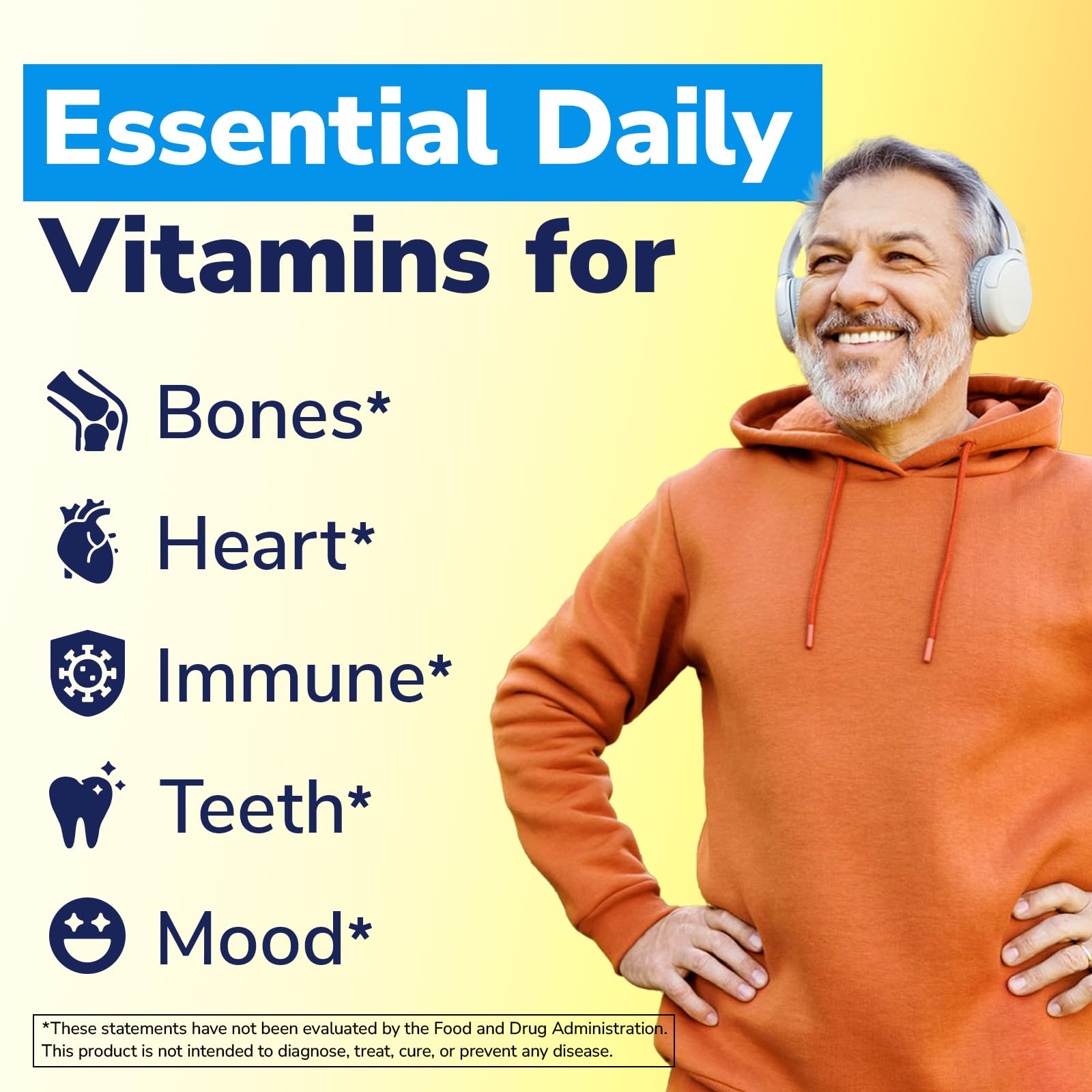 Vitalibre Vitamin D3 K2 Supplement 10000 IU D3 / 200 mcg K2 MK7 | 90 Softgels