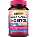 Vitalibre Inositol for Women | 40:1 Myo-Inositol & D-Chiro | 120 Vegan Capsules