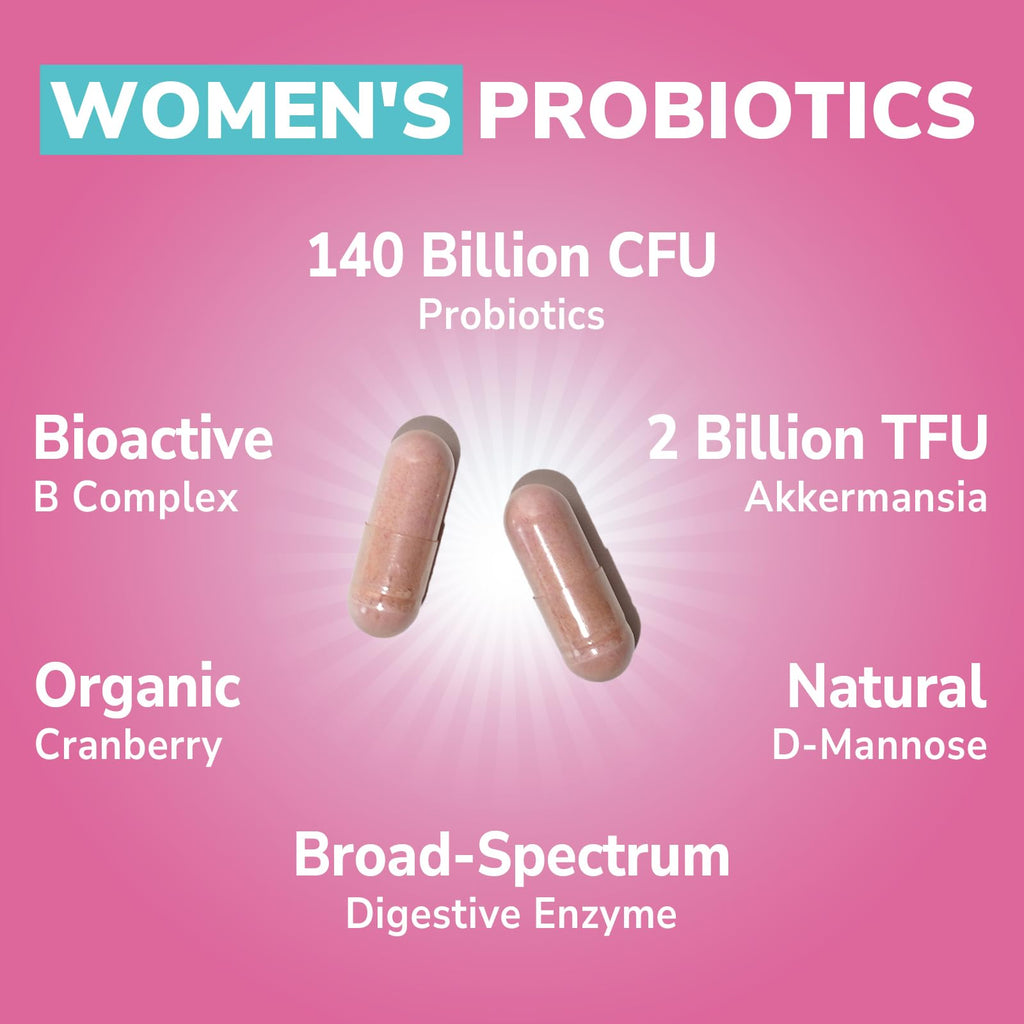 Vitalibre Women's Probiotic Plus - 140B CFU, 19 Strains, Akkermansia