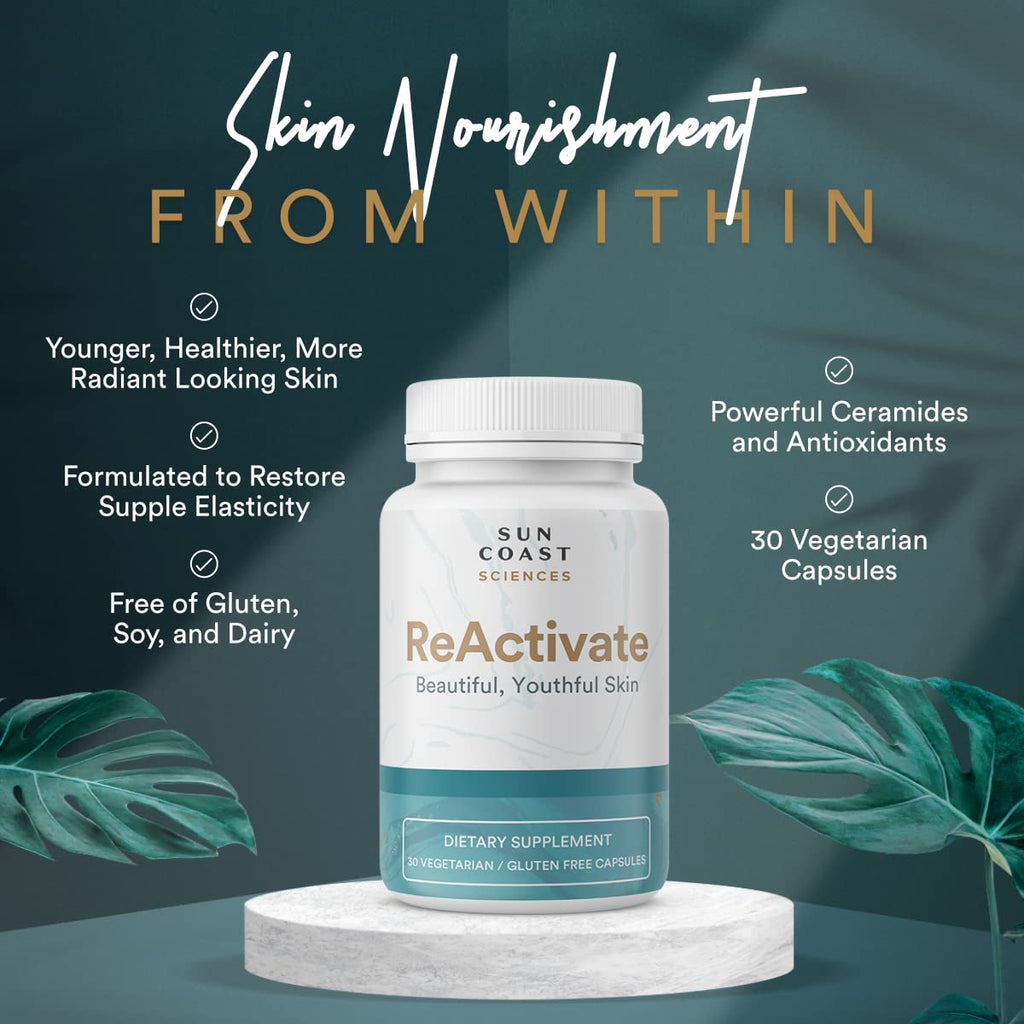 Vitalifi ReActivate Your Skin’s Beauty from Within — Dr. Rosenberg’s Skin Health Formula, 30 Count