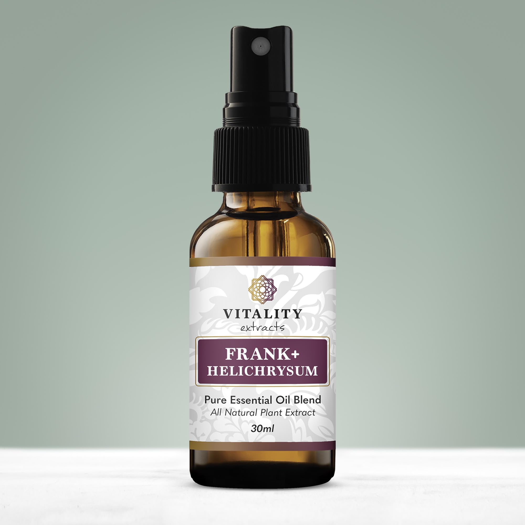 Vitality Extracts Frank+ Helichrysum Essential Oil Blend - 30ml Spray