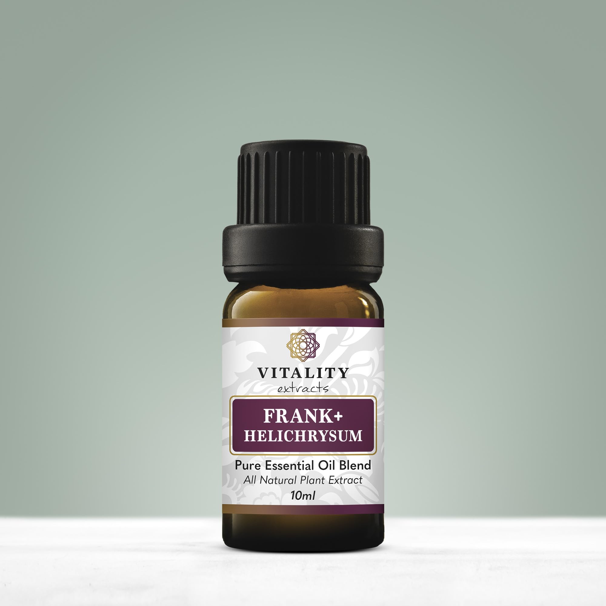 Vitality Extracts Frank+ Helichrysum Essential Oil Blend - 10ml | Frankincense & Helichrysum Aromatherapy