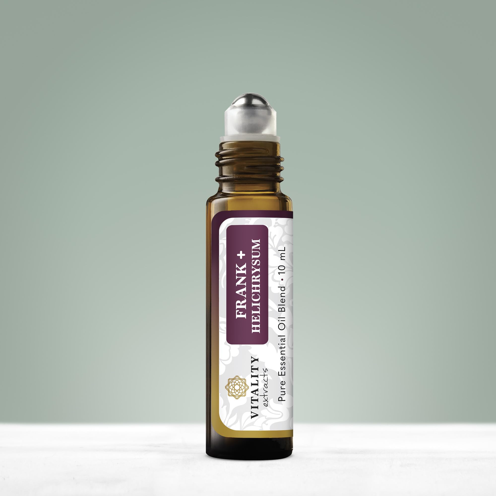 Vitality Extracts Frank+ Helichrysum Essential Oil Blend - 10ml Roll-On