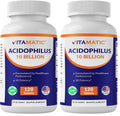 Vitamatic Acidophilus Probiotic – 10B CFU, 120 Tablets (Pack of 2)