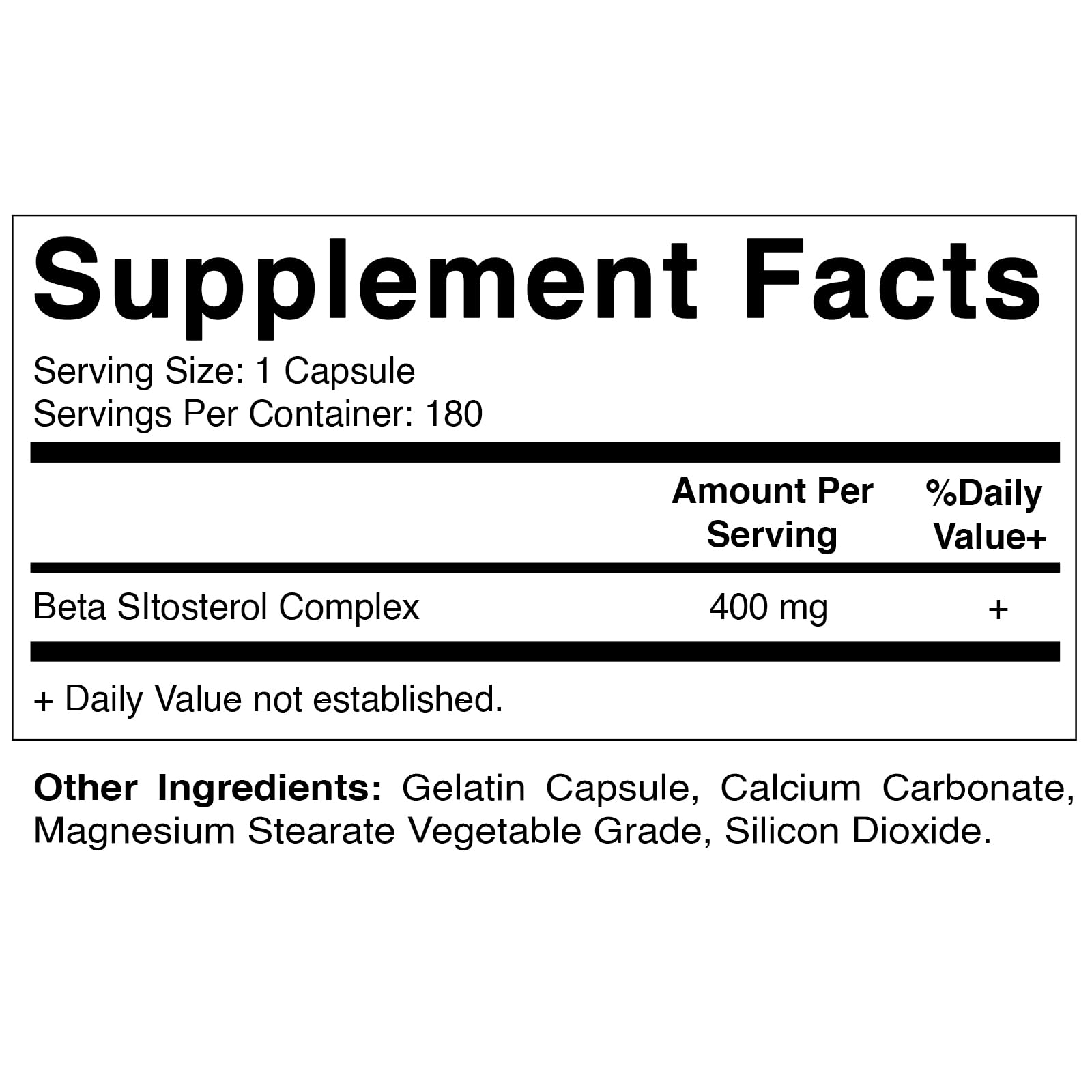 Vitamatic Beta SItosterol 400 mg – 360 Capsules (Pack of 2)