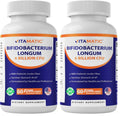 Vitamatic Bifidobacterium Longum 6B CFU DR Capsule – Pack of 2 (60 Count)