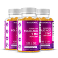 Vitamatic Folic Acid Gummies 1000 mcg - Prenatal Vegan Vitamin