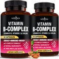 Vitamin B Complex for Men & Women – Made in USA – 120 Vegan Capsules