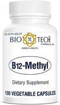 Vitamin B12 Methylcobalamin 1000 mcg – 100 Capsules