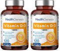 Vitamin D-3 10000 IU 120 Softgels – High-Potency in Extra Virgin Olive Oil (Pack of 2)