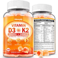 Vitamin D3 10000 IU Gummies with K2 – Vegan, Sugar-Free