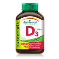 Vitamin D3 1,000 IU – 240 Tabs | Jamieson Laboratories