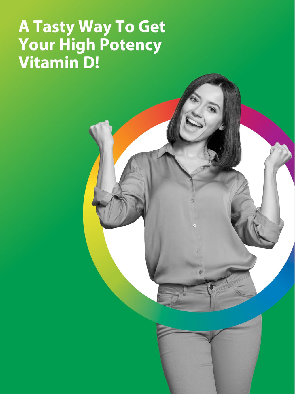 Rainbow Light Vitamin D3 Gummies 2000 IU – Immune Health & Strong Bones